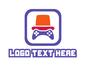 Masculine - Orange Hat Gaming logo design