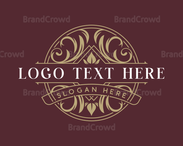 Ornamental  Luxury Crest Logo