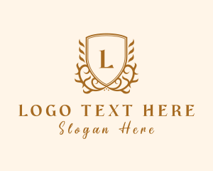 Shield - Elegant Deluxe Boutique Shield logo design