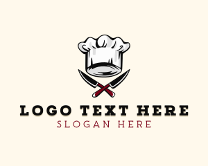 Cafeteria - Culinary Chef Toque logo design