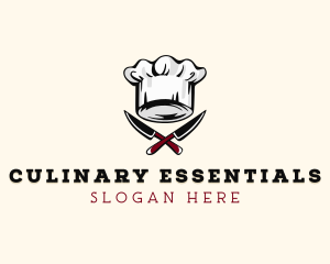 Culinary Chef Toque  logo design