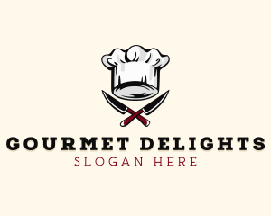 Culinary Chef Toque  logo design