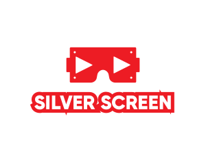 Movies - VR Goggles Media Player logo design