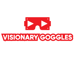 Goggles - VR Goggles Media Player logo design