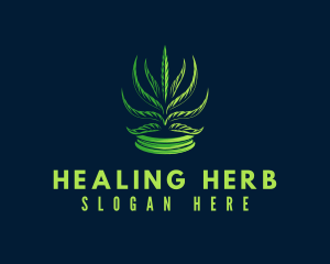 Royal Herb Leaf logo design