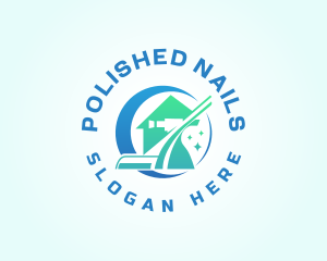 Vacuum Cleaning Sanitation logo design