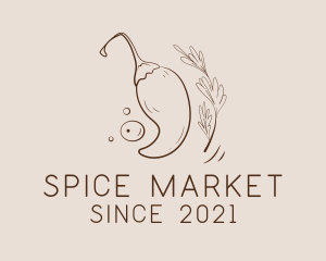 Cooking Pepper Spice  logo design