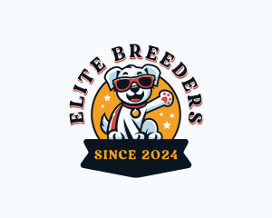 Cartoon Dog Pet logo design