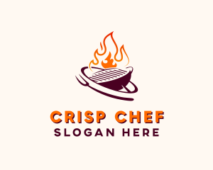 Flame Bistro Grill logo design