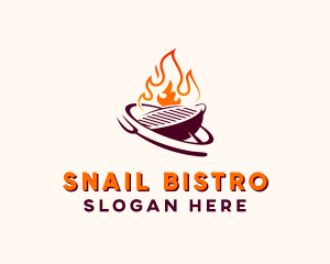 Flame Bistro Grill logo design