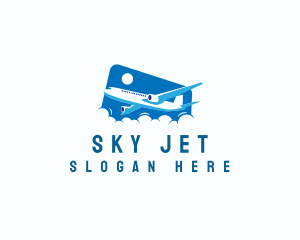 Travel Jet Plane logo design