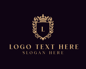 Wedding - Regal Shield Royalty logo design