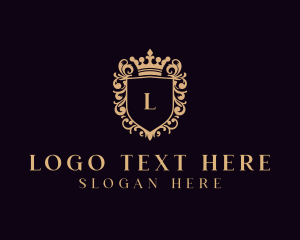 Monarchy - Regal Shield Royalty logo design