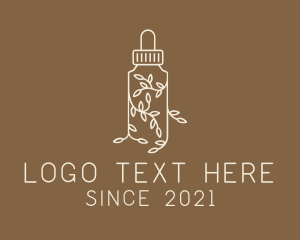 Beige - Organic Oil Essence logo design