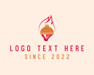 Gourmet - Fine Dining Restaurant Flame logo design