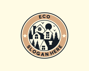 House Roof Residence Logo