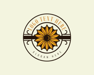 Florist - Sunflower Spring Garden logo design