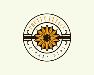 Sunflower Spring Garden logo design