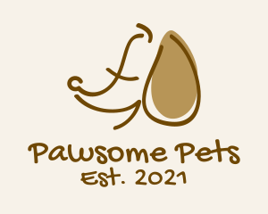 Pet Dog Doodle  logo design