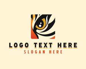 Animal - Tiger Eye Wildlife logo design