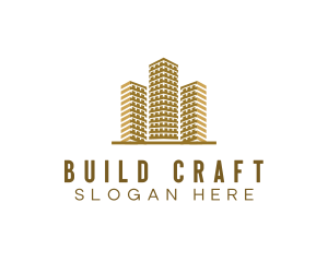 Building Architecture Engineering logo design