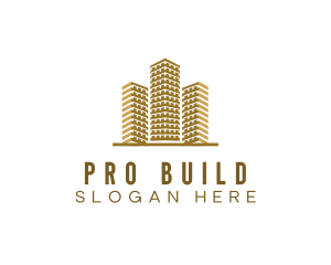 Building Architecture Engineering logo design