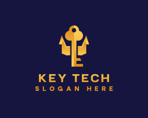 House Key Security logo design