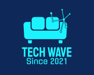 High Tech - High Tech Couch logo design