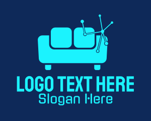 High Tech Couch  Logo