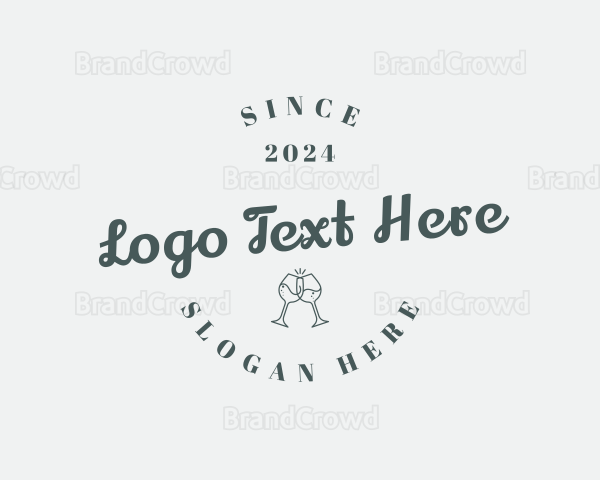 Wine Beverage Drink Logo