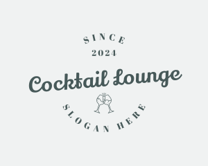 Wine Beverage Drink logo design