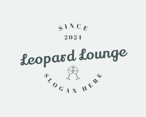 Wine Beverage Drink logo design