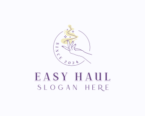 Nails Salon Manicure Logo