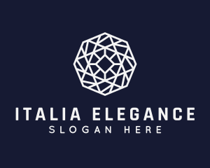 Modern Elegant Diamond logo design