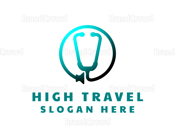 Medical Doctor Stethoscope Logo