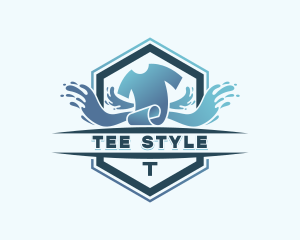T Shirt - Tee Laundry Fashion logo design