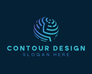 Corporate Technology Sphere  logo design