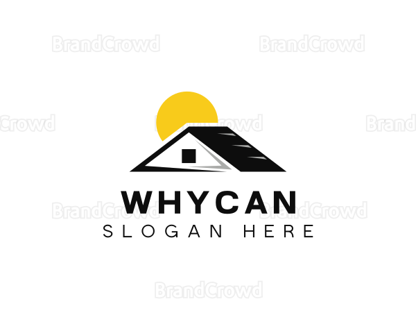 Residential Property Roofing Logo