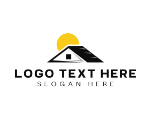 Realty - Residential Property Roofing logo design