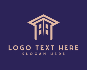 Lease - Home Builder Rooding logo design