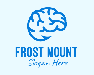 Blue Brain Hook logo design