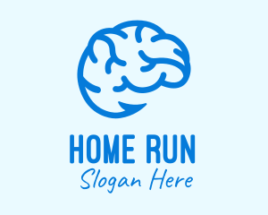 Blue Brain Hook logo design