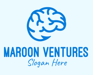 Blue Brain Hook logo design