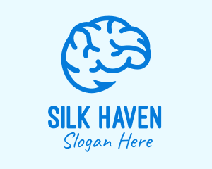 Blue Brain Hook logo design