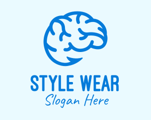 Blue Brain Hook logo design