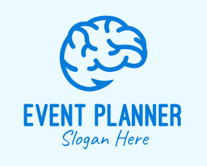 Blue Brain Hook logo design