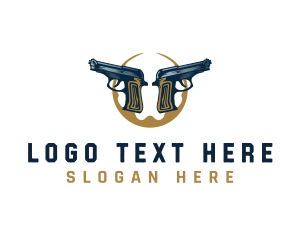 Weapon - Weapon Rustic Gun logo design