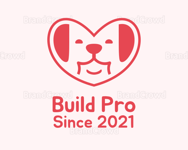 Red Dog Heart Logo