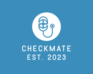 Medical Healthcare Check Up logo design