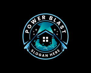 Home Power Wash Maintenance logo design